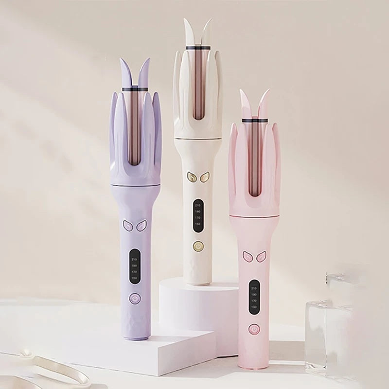 Solvani Automatic Curling Iron, 28mm Barrel, Smart Timer