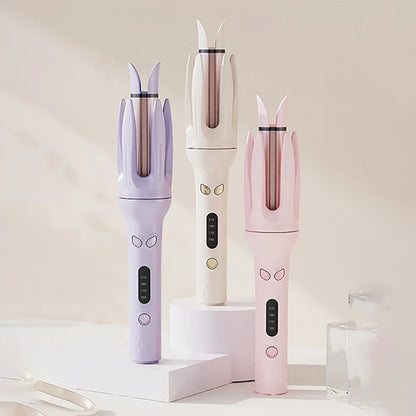 Solvani Automatic Curling Iron, 28mm Barrel, Smart Timer