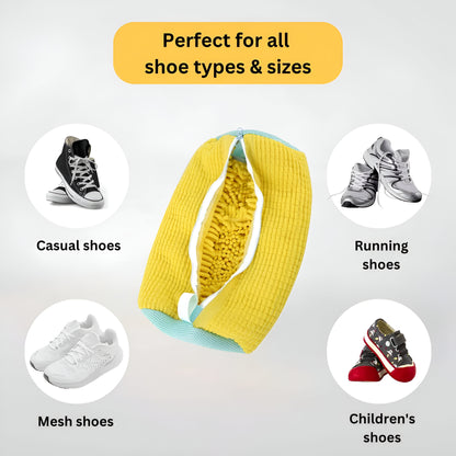 Solvina Heavy Duty Laundry Shoe Protector Bag for Washing